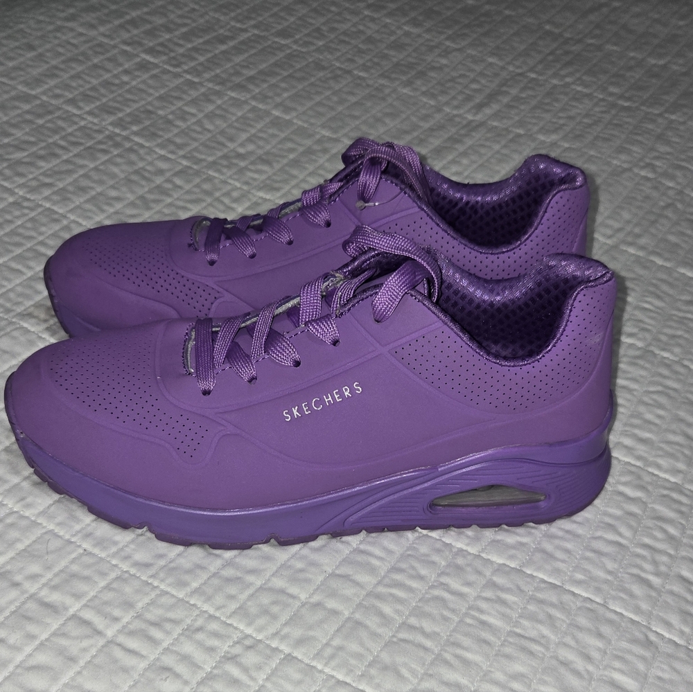 Skechers Women's Vibrant Purple Sneakers
